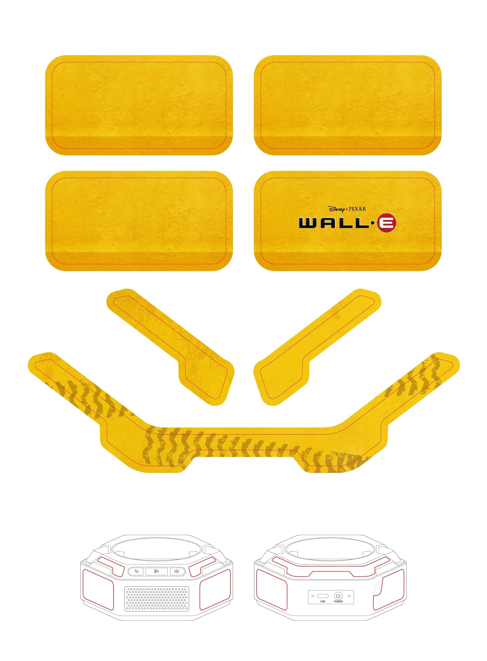 Mini Roboter - WALL-E Sammler-Set - Wall-E & Eve (Englische Originalversion)