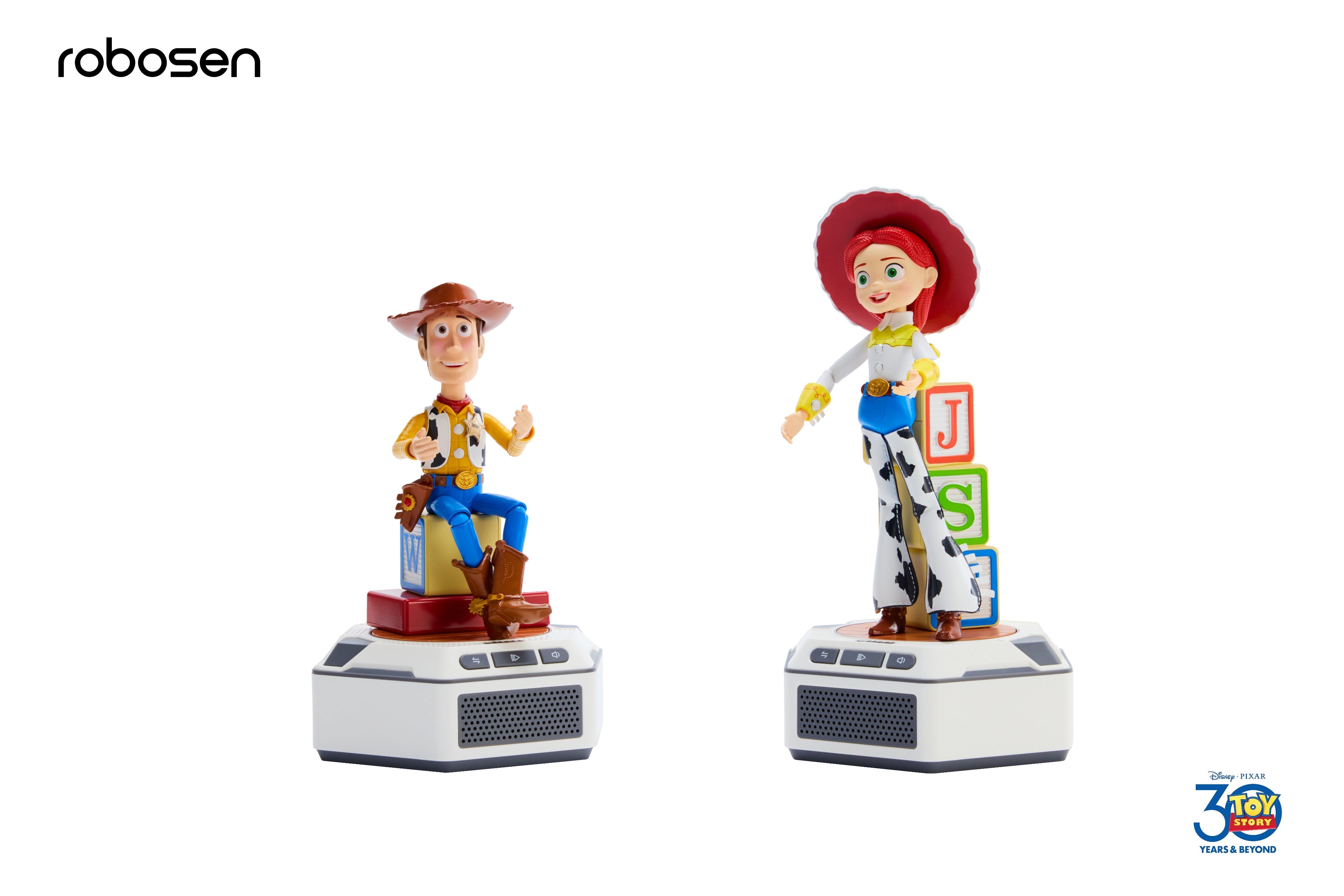Robosen Mini Robot - Toy Story Set - Woody & Jessie (Englische Originalversion)