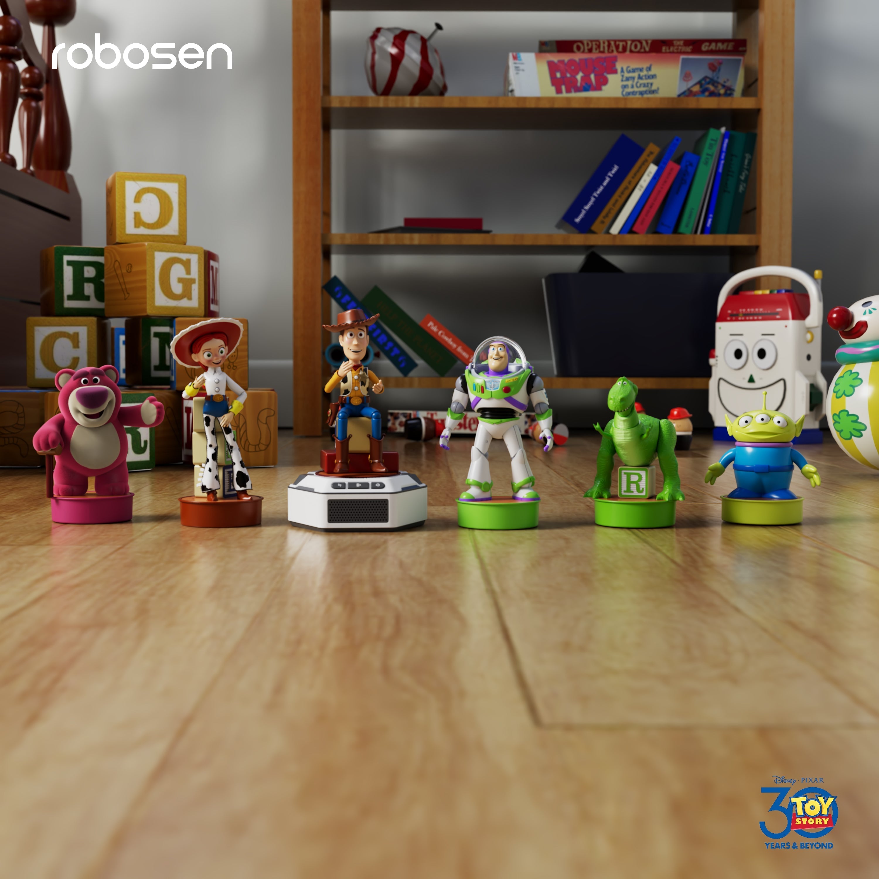 Robosen Mini Robot - Toy Story 30. Jubiläums-Sammlerset (Englische Originalversion)