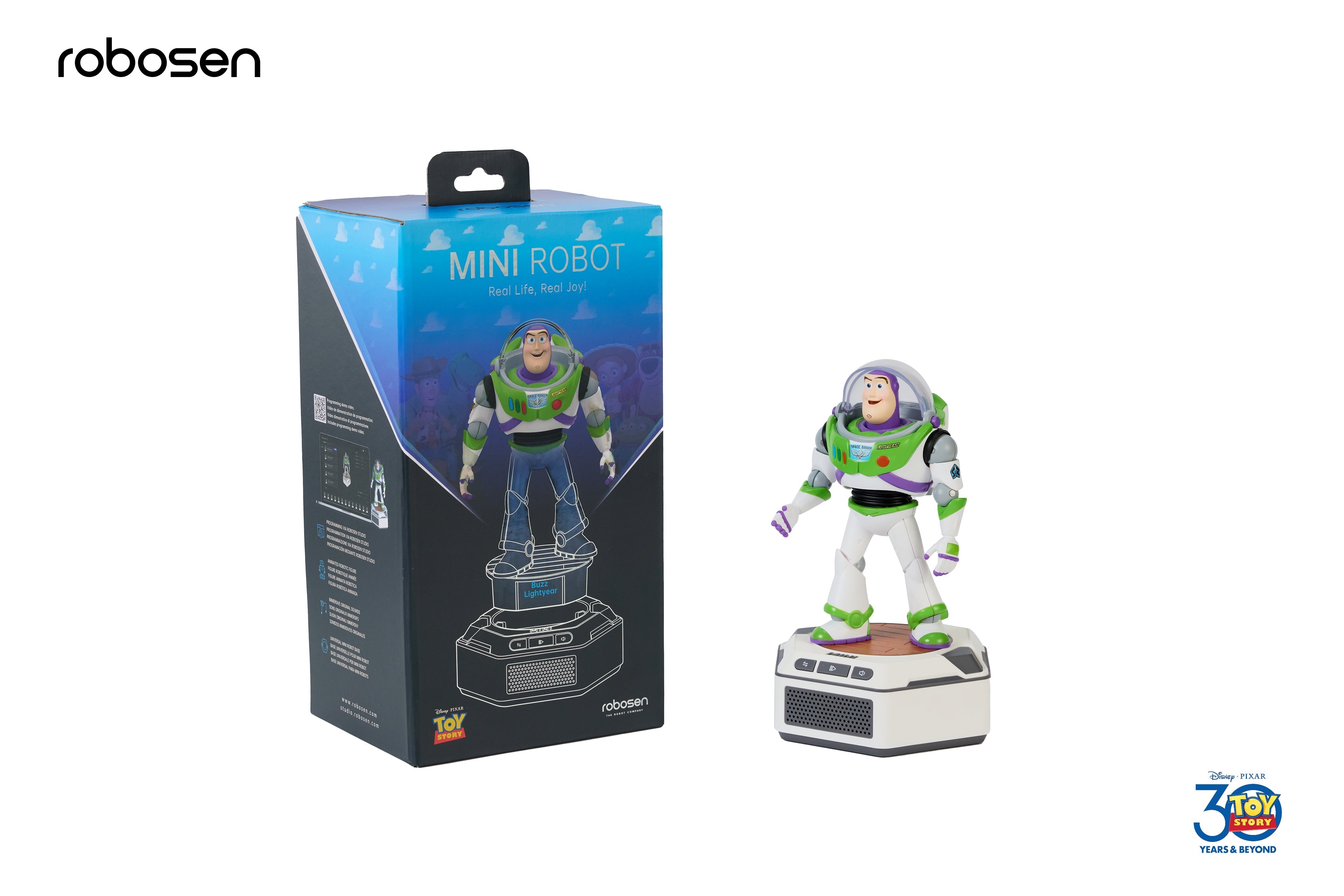 Robosen Mini Roboter - Toy Story Kit - Buzz Lightyear (Englische Originalversion)