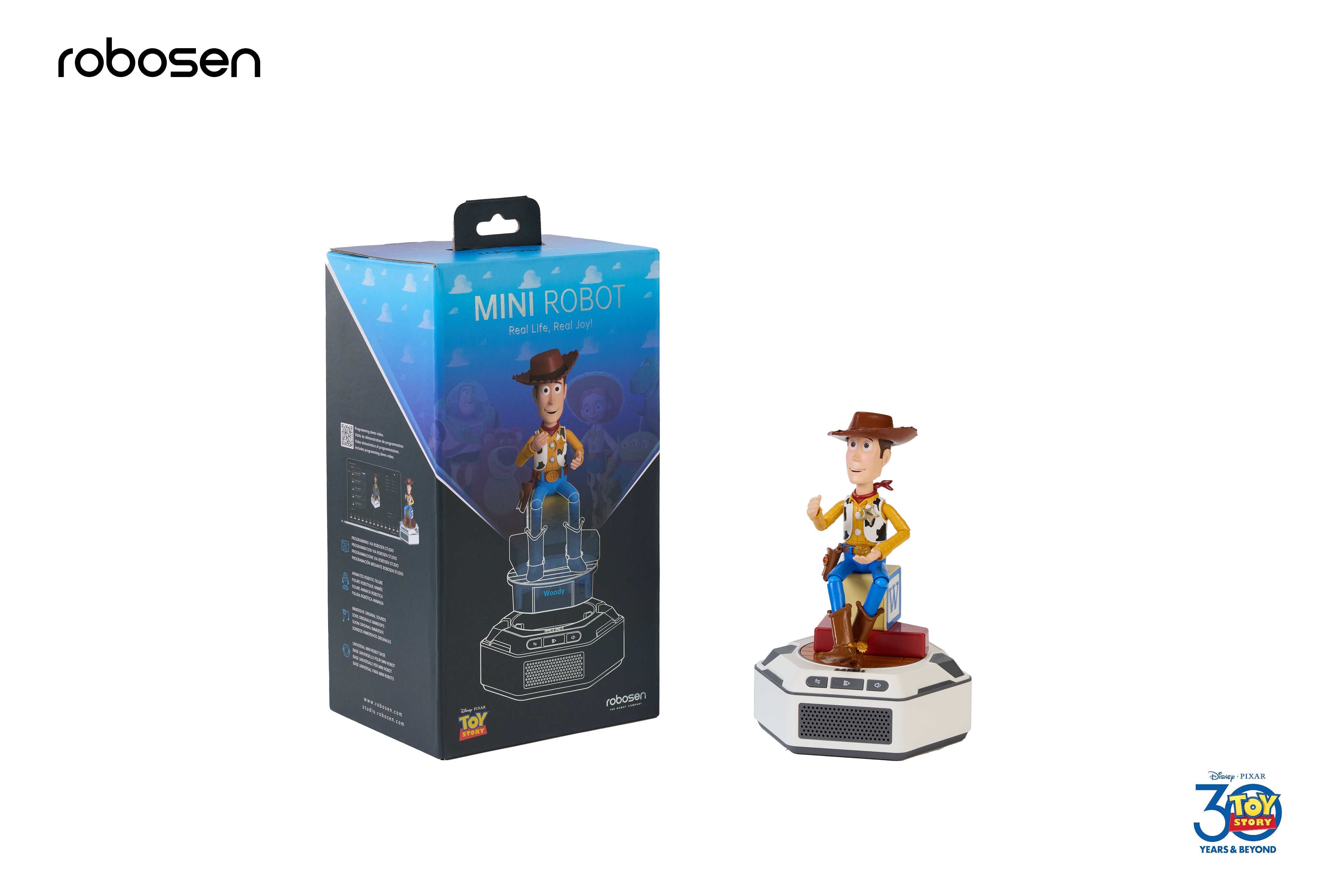 Robosen Mini Roboter - Toy Story Kit - Woody (Englische Originalversion)