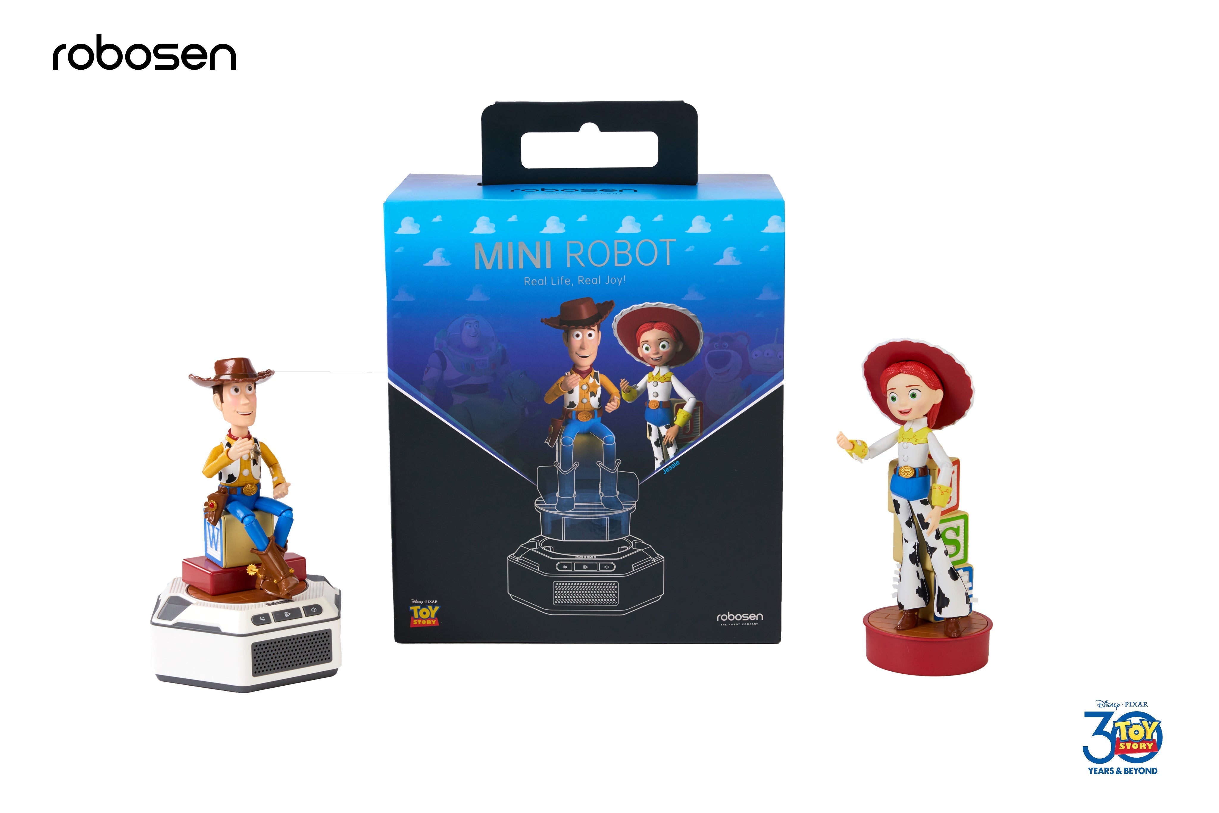 Robosen Mini Robot - Toy Story Set - Woody & Jessie (Englische Originalversion)