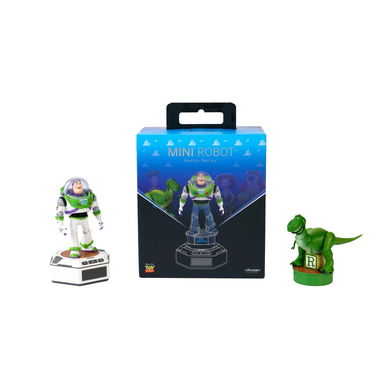 Mini Roboter - Toy Story Set - Buzz & Rex (Englische Originalversion)