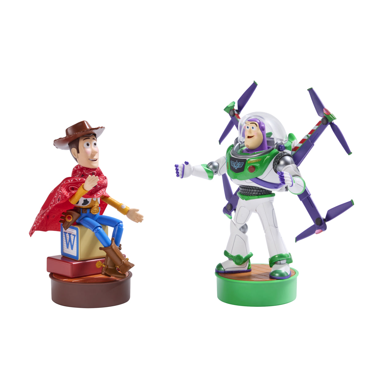 Robosen Mini-Roboter – Toy Story 5 Set: Buzz Lightyear (Hi-Tech Edition) & Woody