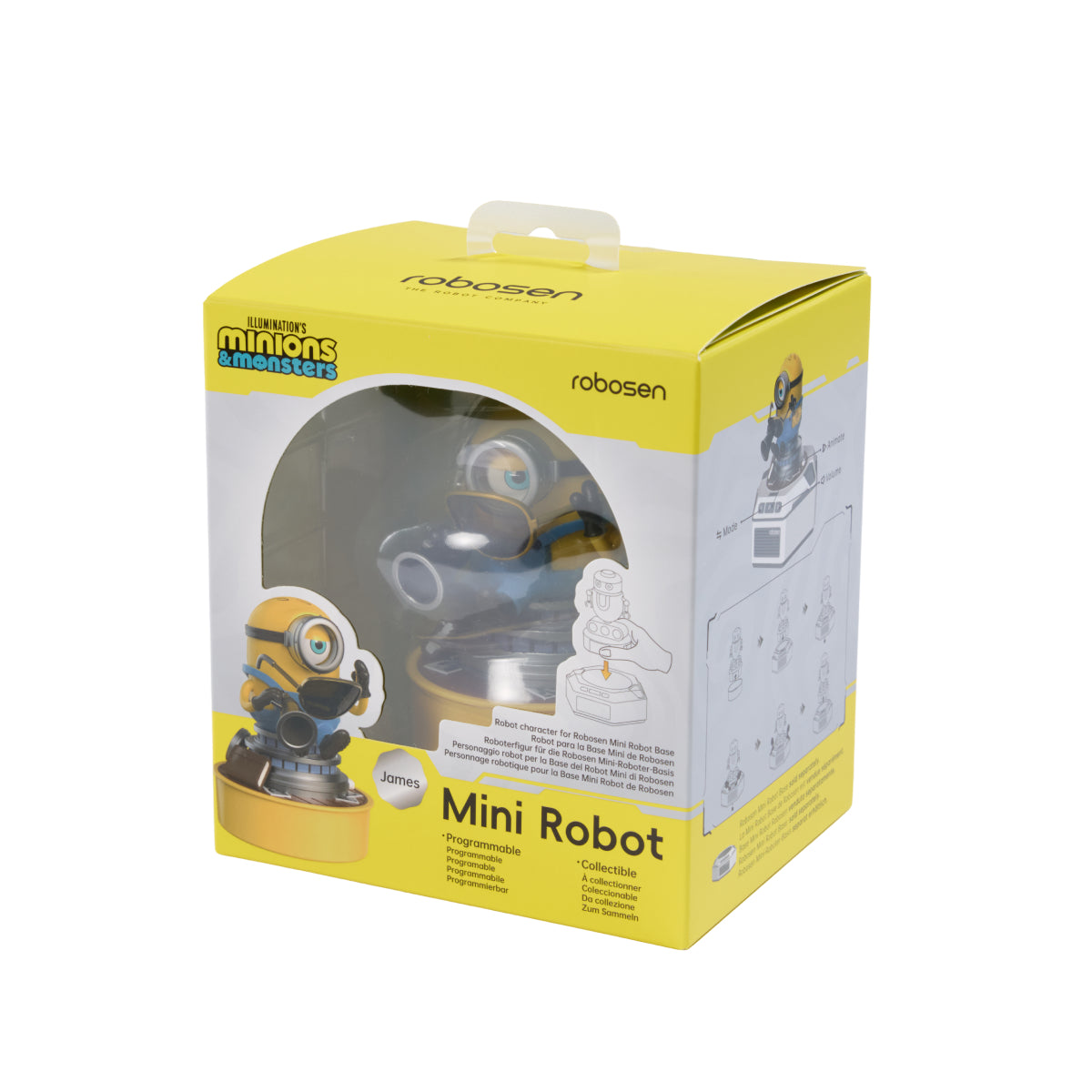 Robosen Mini Robot - Minions & Monsters(Mini Base separat erhältlich)