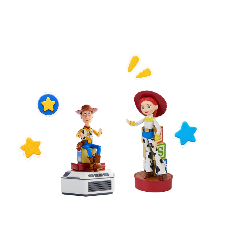 Mini Robot - Toy Story Set - Woody & Jessie (Englische Originalversion)
