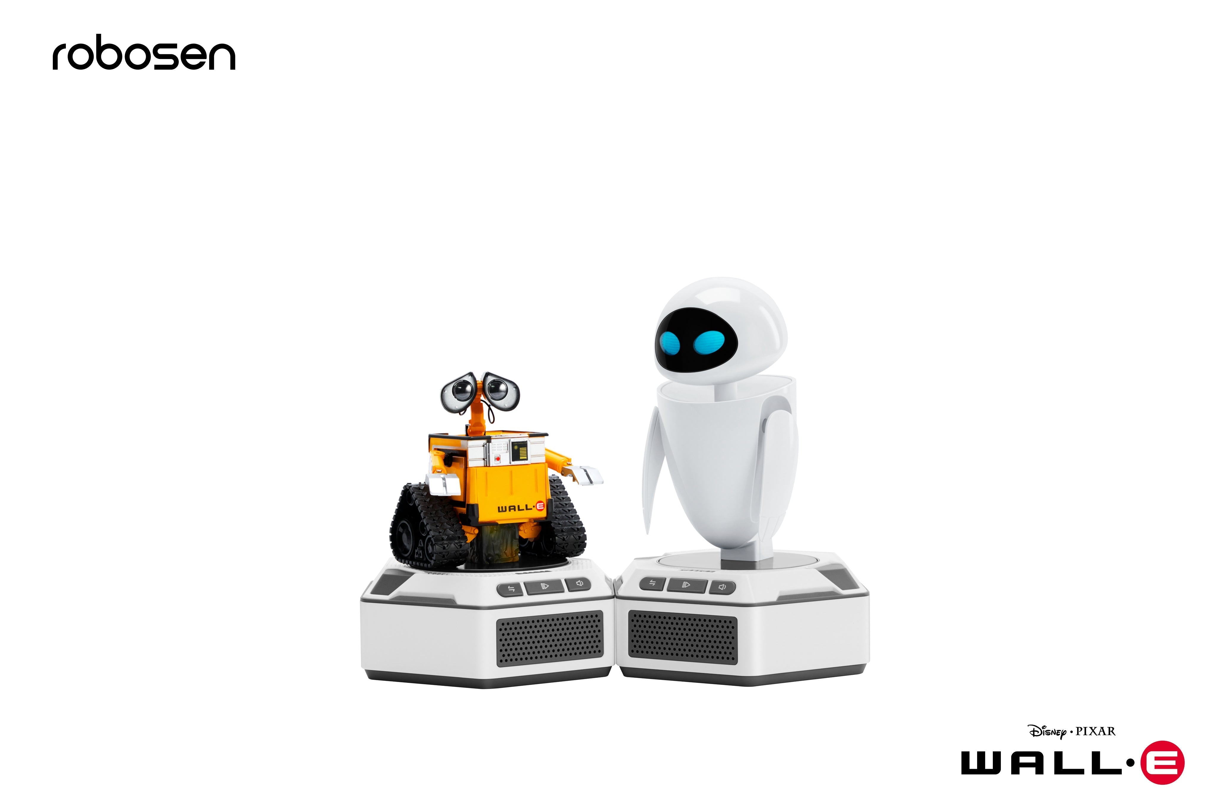 Robosen Mini Roboter - WALL-E Sammler-Set - Wall-E & Eve (Englische Originalversion)