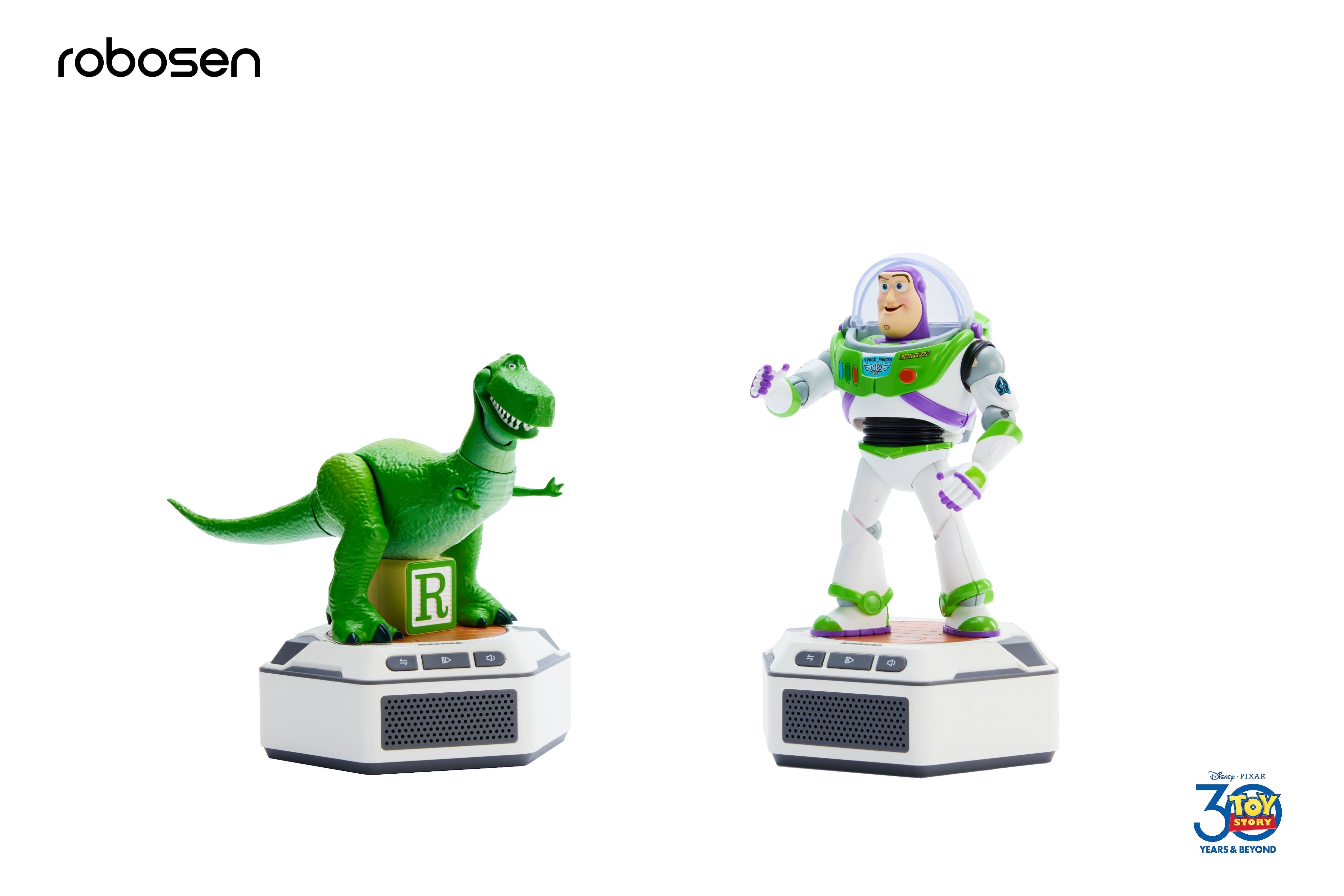 Robosen Mini Roboter - Toy Story Set - Buzz & Rex (Englische Originalversion)
