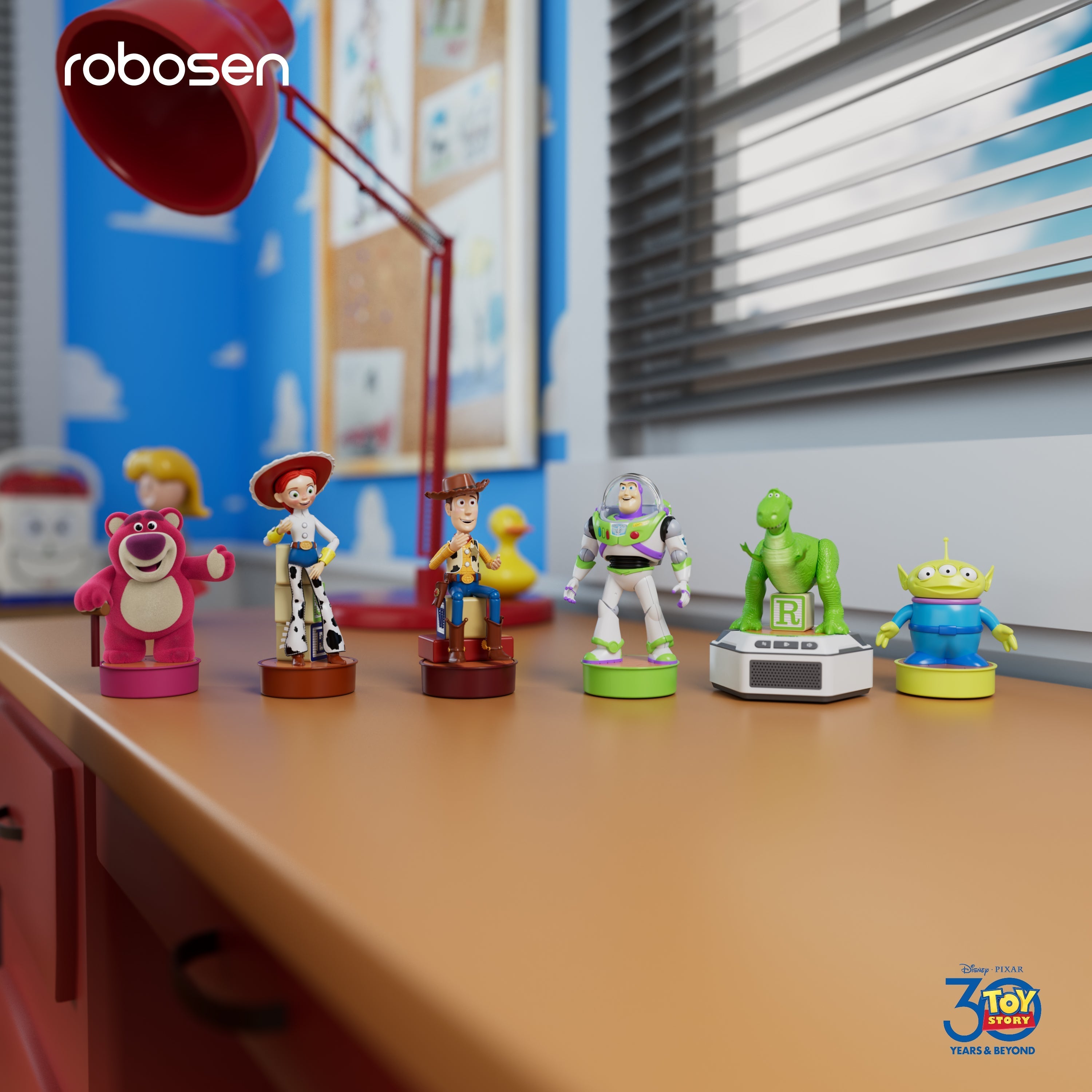 Robosen Mini Robot - Toy Story 30. Jubiläums-Sammlerset (Englische Originalversion)