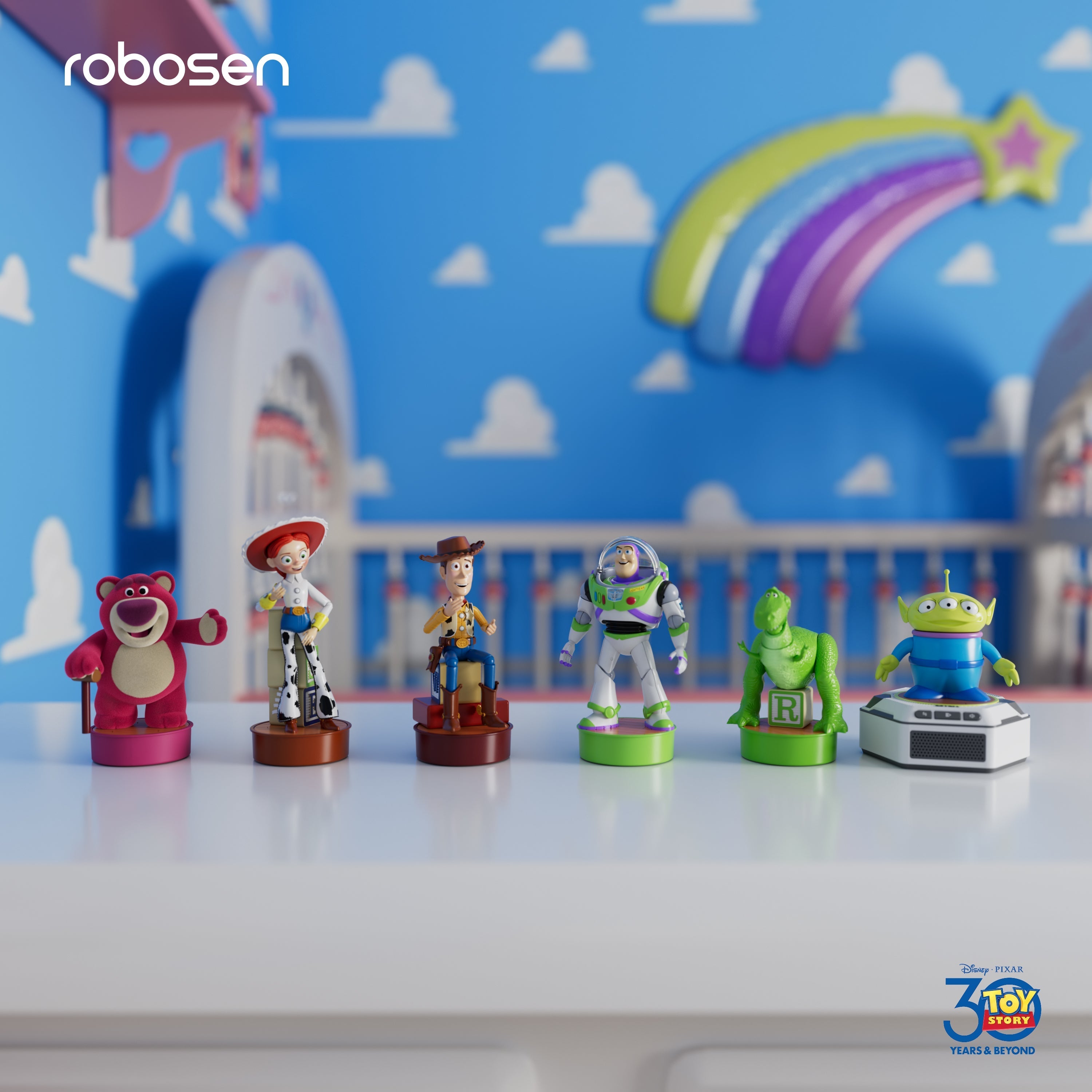 Robosen Mini Robot - Toy Story 30. Jubiläums-Sammlerset (Englische Originalversion)