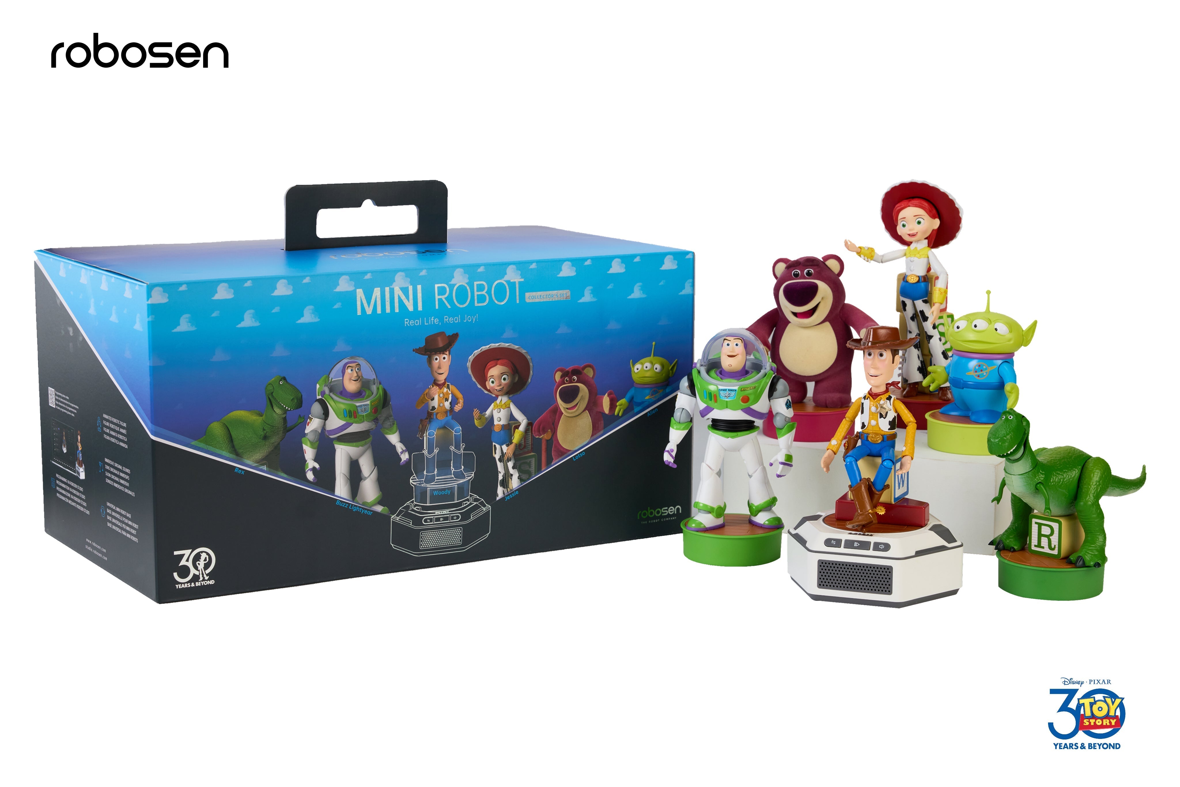 Robosen Mini Robot - Toy Story 30. Jubiläums-Sammlerset (Englische Originalversion)