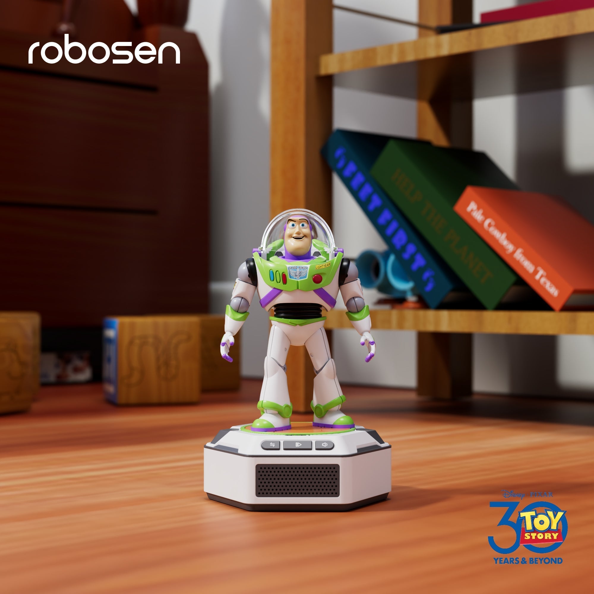 Robosen Mini Roboter - Toy Story Kit - Buzz Lightyear (Englische Originalversion)