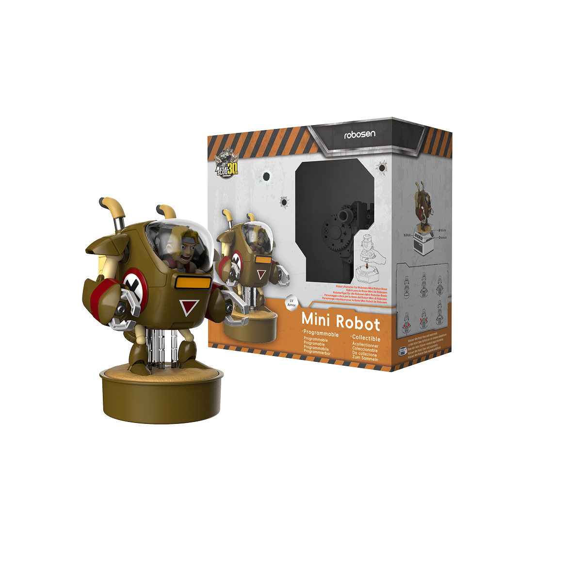 Robosen Mini Robot – SNK Metal Slug Serie (Basis separat erhältlich)