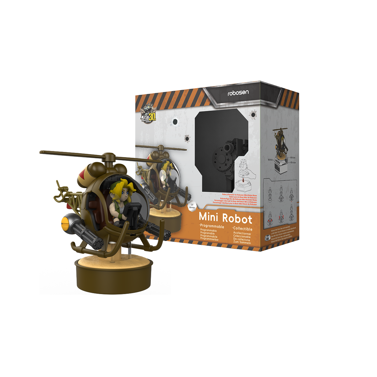 Robosen Mini Robot – SNK Metal Slug Serie (Basis separat erhältlich)