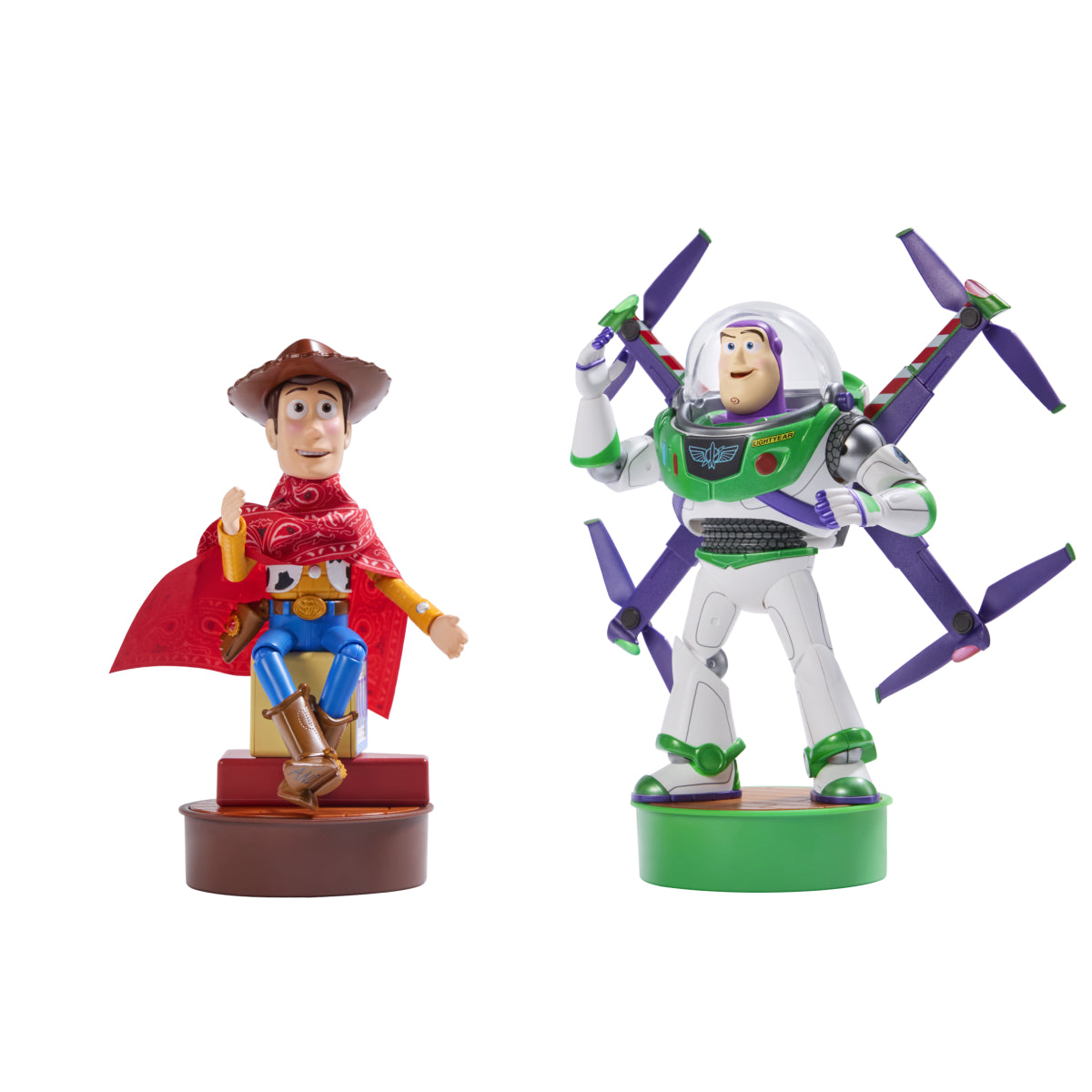 Robosen Mini-Roboter – Toy Story 5 Set: Buzz Lightyear (Hi-Tech Edition) & Woody