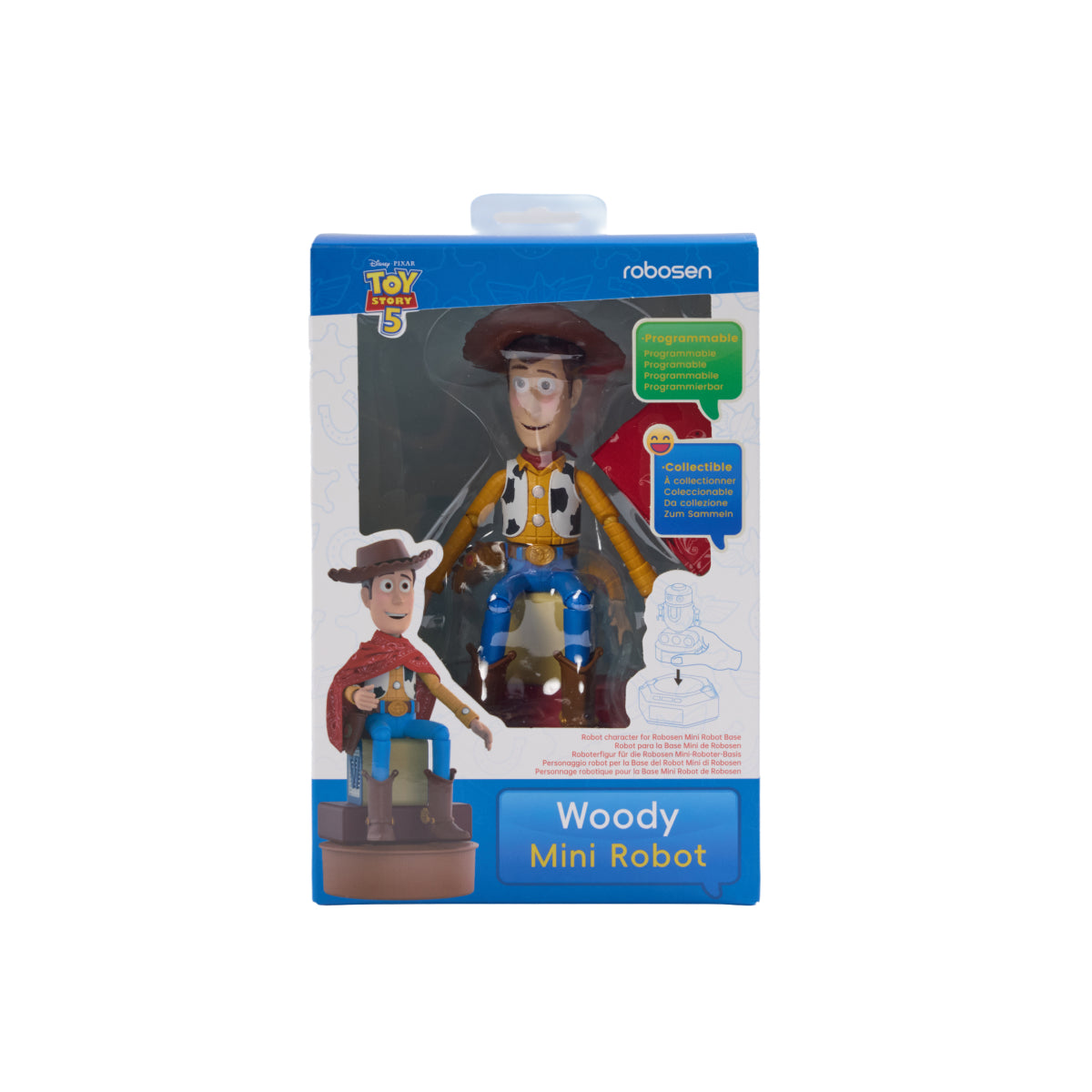 Robosen Mini-Roboter – Toy Story 5 Set: Buzz Lightyear (Hi-Tech Edition) & Woody