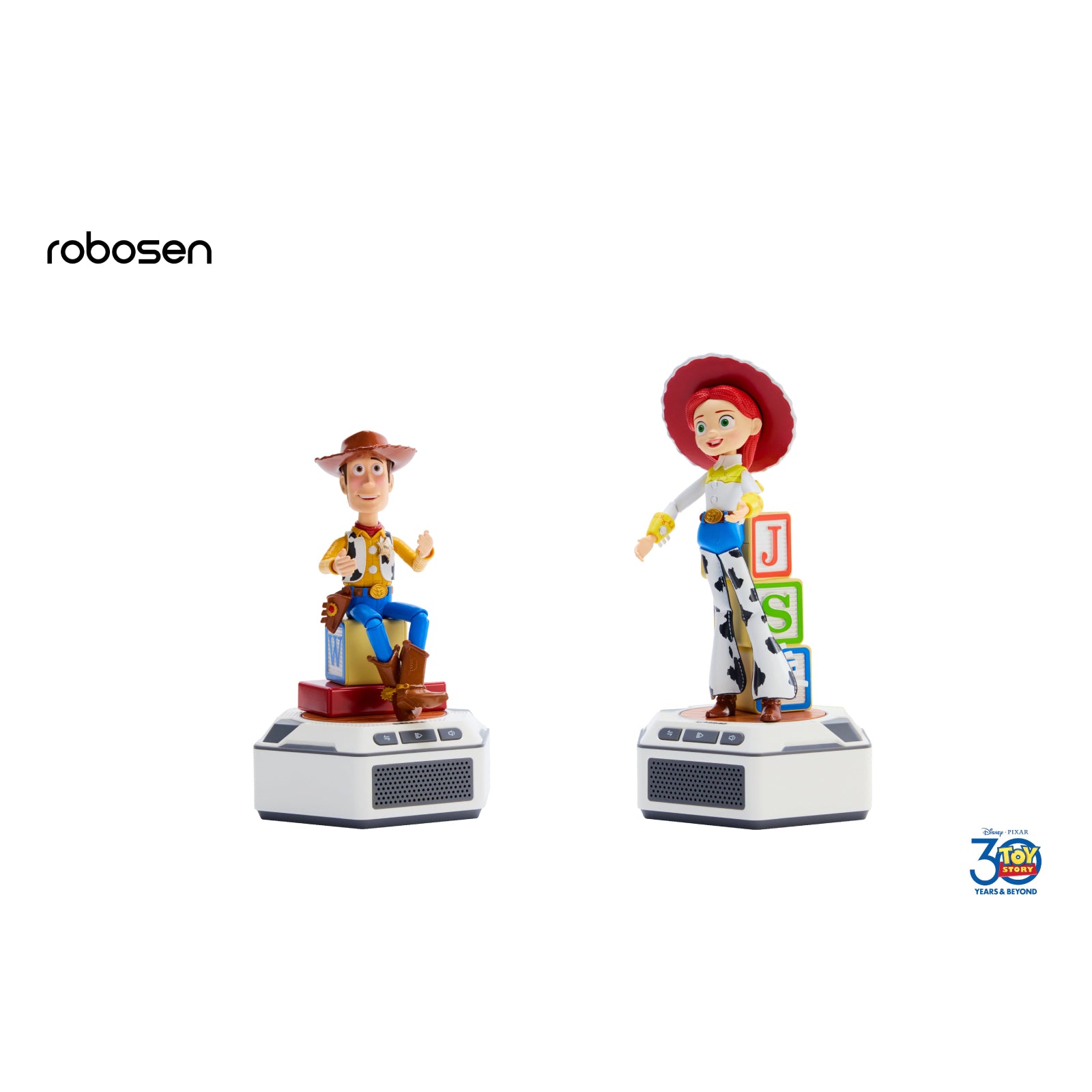 Robosen Mini Robot - Toy Story Set - Woody & Jessie (Englische Originalversion)